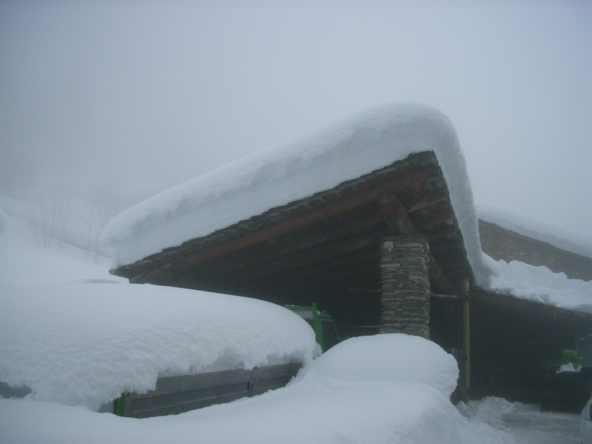 La Grangia in inverno